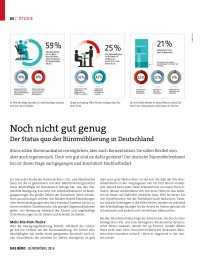 Der Status quo der Büromöblierung in Deutschland (Das Büro: Büromöbel 2016)